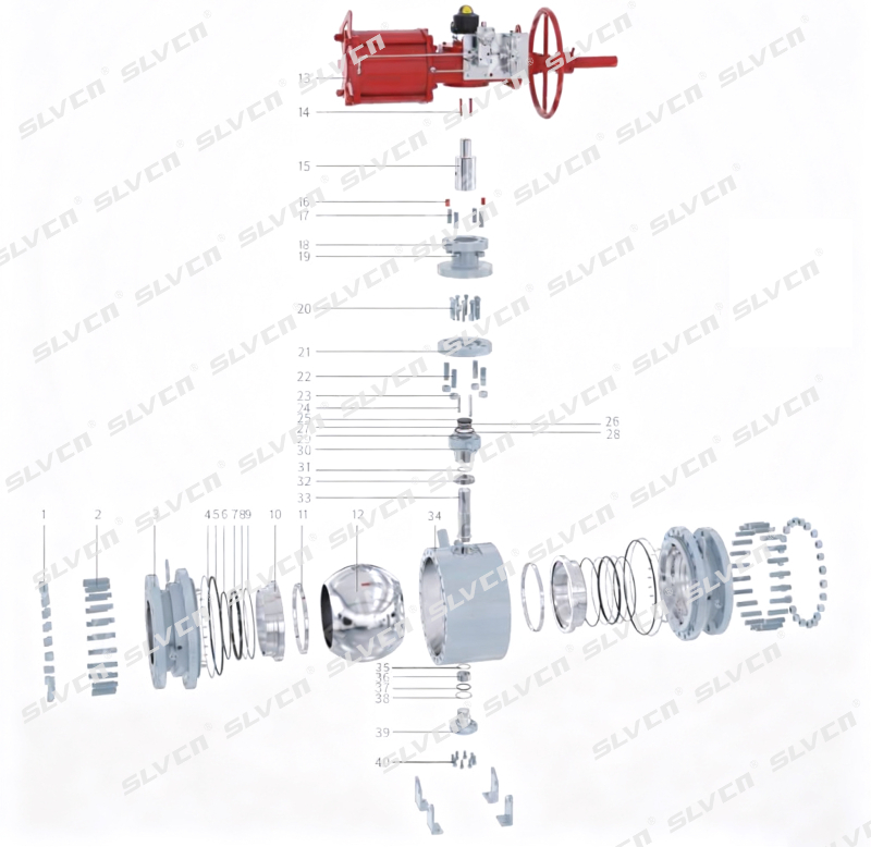 Structure for DBB Ball Valve Structure for DBB Ball Valve