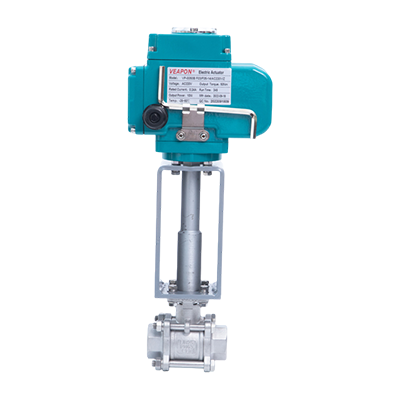 Electric High Temperature Threaded Ball Valve