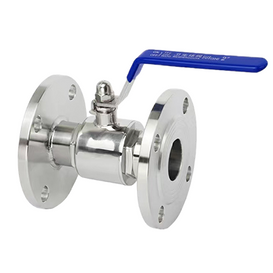 Manual Sanitary Stainless Steel Flange Ball Valve