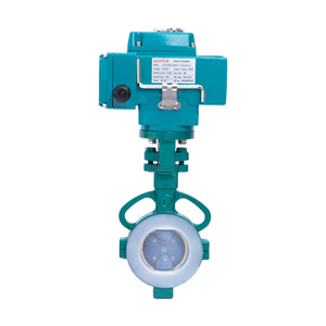 Electric Fully Fluorine Lined Butterfly Valve