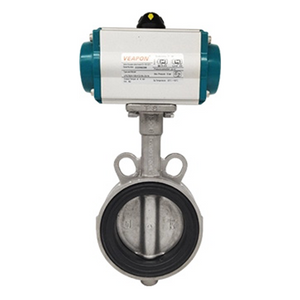 Pneumatic Stainless Steel Wafer Butterfly Valve