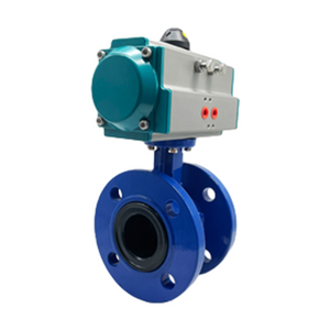 Pneumatic Flanged Butterfly Valve