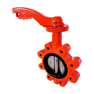 Lug Butterfly Valve With Lever
