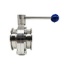 Manual Sanitary Stainless Steel Butterfly Valve