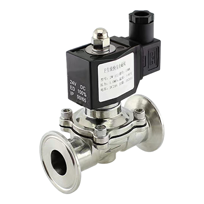 Sanitary Stainless Steel Clamp Solenoid Valve