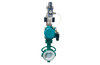 Pneumatic Fluorine-Lined Butterfly Valve with Limit Switch