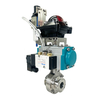 Pneumatic Clamp Butterfly Valve with Limit Switch