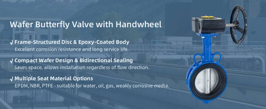 Manual Wafer Butterfly Valve