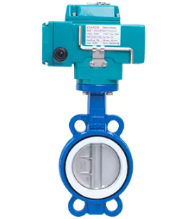 Electric Lined Fluorine Butterfly Valve