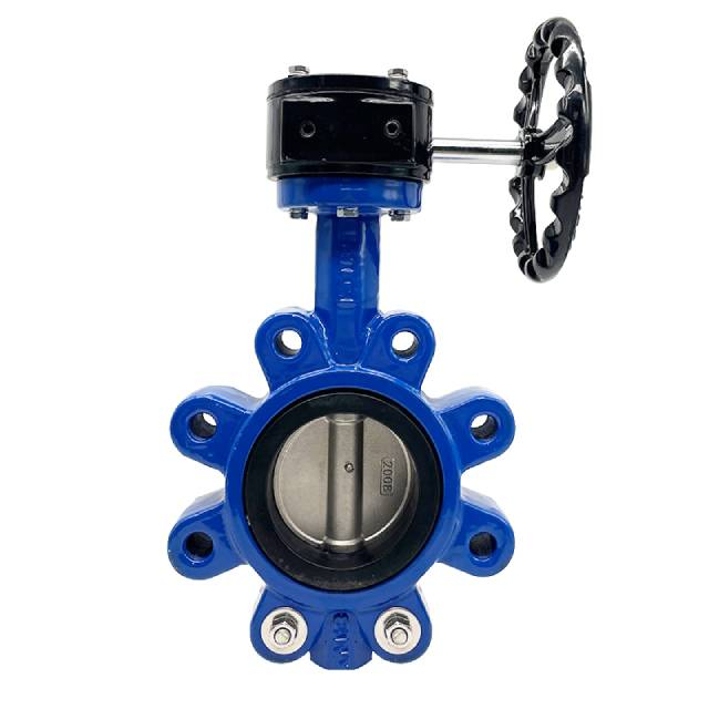 Lug Butterfly Valve With Lever