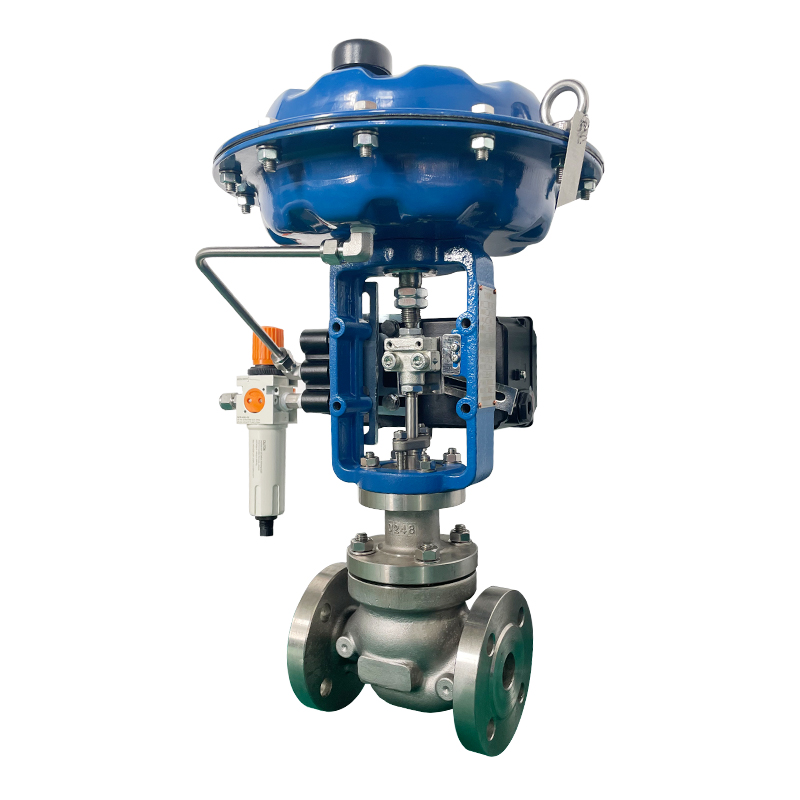 Control Valve Pneumatic Diaphragm Regulating Globe Valve SS316L Medium Water