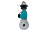 Pneumatic Carbon Steel Flanged Ball Valve with Limit Switch