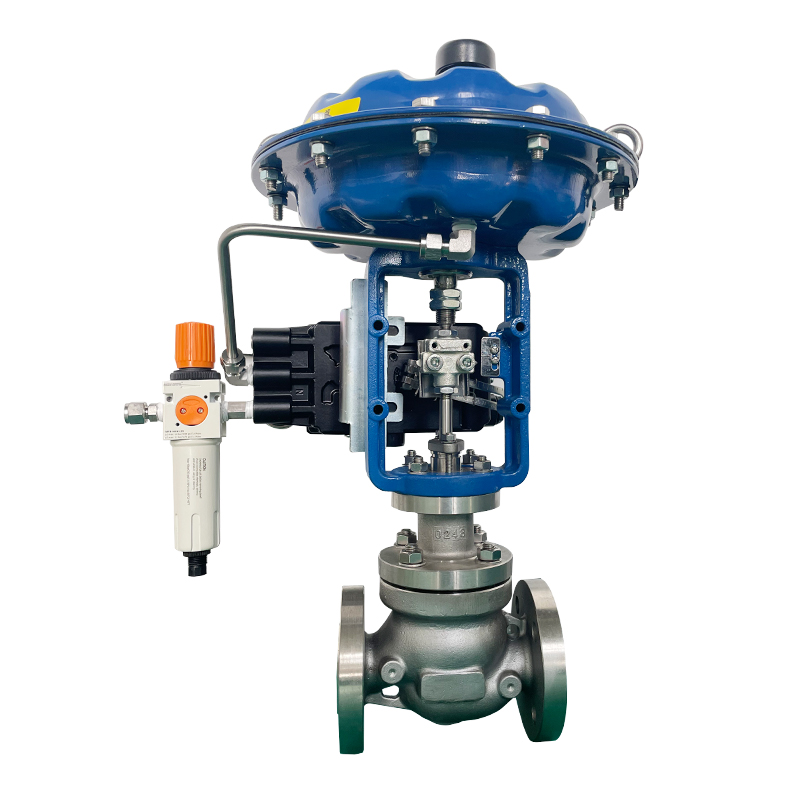 Control Valve Pneumatic Diaphragm Regulating Globe Valve SS316L Medium Water