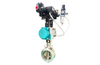 Pneumatic Metal-Seated Butterfly Valve with Positioner