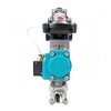 Pneumatic Threaded Ball Valve with Limit Switch