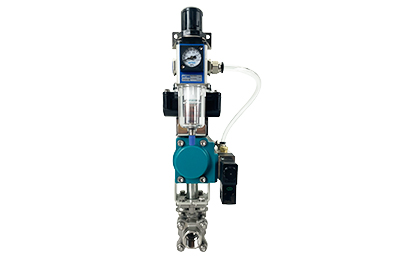 Pneumatic High-Temperature Threaded Ball Valve with Limit Switch