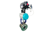 Pneumatic V-Port Ball Valve With Positioner