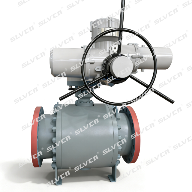Class 600 High-Pressure Trunnion Mounted Flange Ball Valve