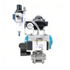 Pneumatic Threaded Ball Valve with Limit Switch