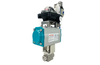 Pneumatic High-Pressure Ball Valve with Limit Switch