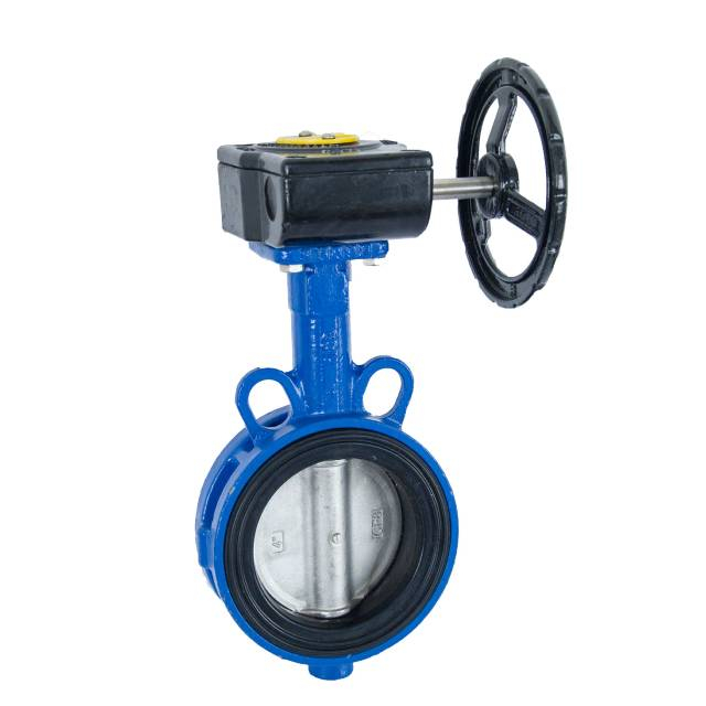 Gear-Operated Wafer Butterfly Valve