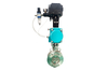 Pneumatic Metal-Seated Butterfly Valve with Positioner