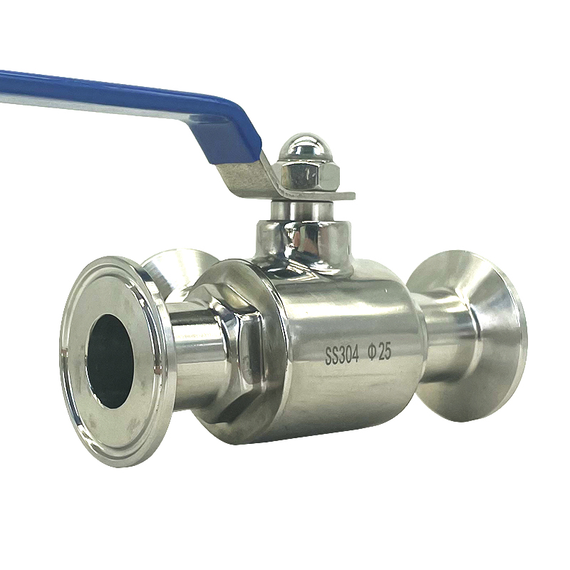 Manual 3-way Sanitary Clamp Ball Valve 