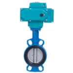 Electric Ductile Iron Wafer Butterfly Valve