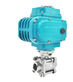 Electric 3PCS weld Ball Valve