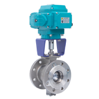 Electric V-pattern Flange Ball