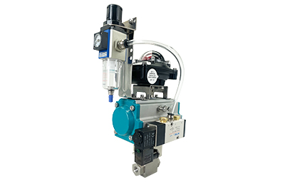 Pneumatic High-Pressure Ball Valve with Limit Switch