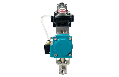 Pneumatic High-Pressure Ball Valve with Limit Switch