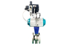 Pneumatic V-Port Ball Valve With Positioner