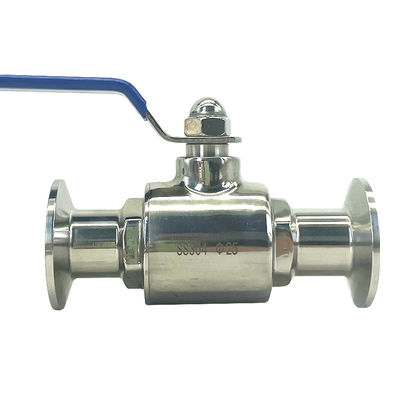 Manual 3-way Sanitary Clamp Ball Valve 