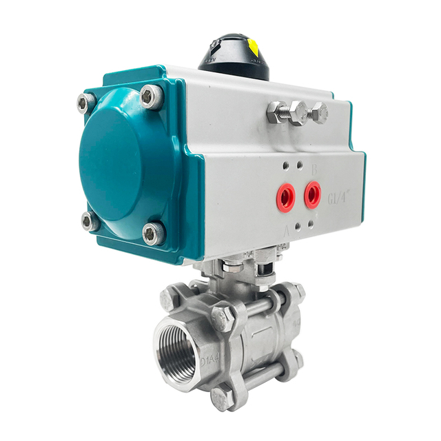pneumatic actuator ball valve