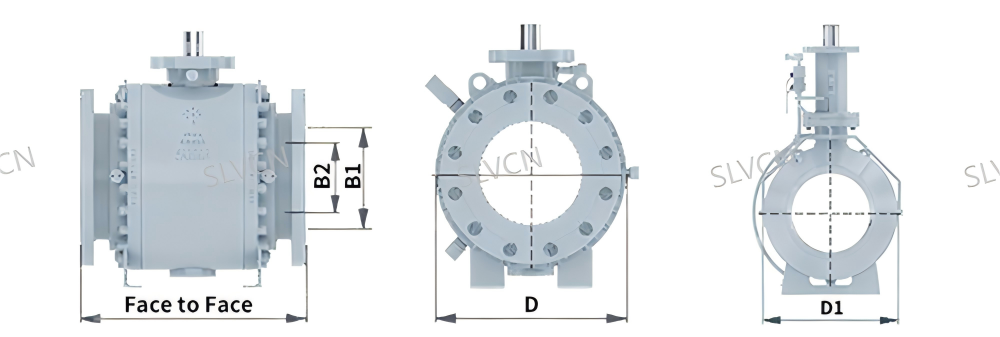 Ball valve structure