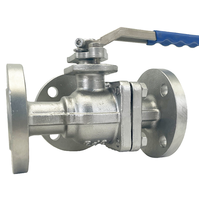  Manual 3-Way Flange Ball Valve