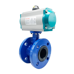 pneumatic butterfly valve