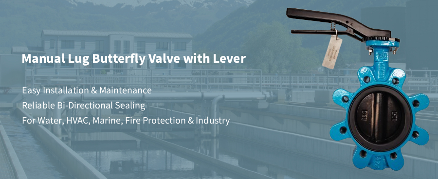 Manual Butterfly Valve with Handle