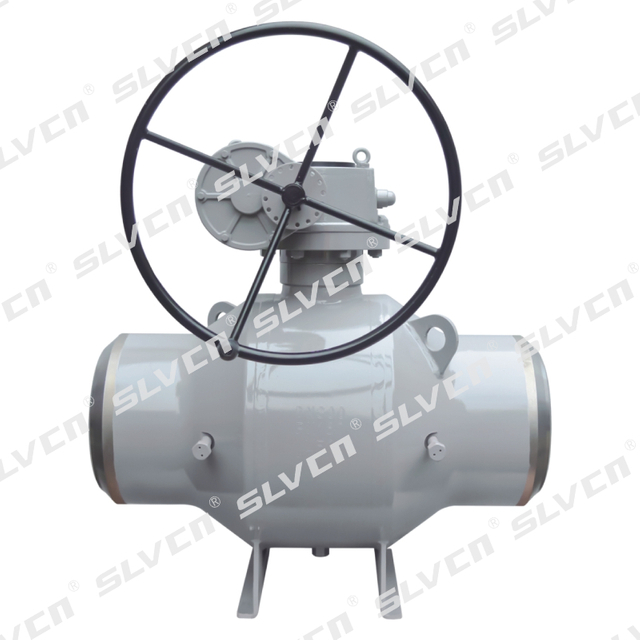 Fully Welded Gas Ball Valve with Gear Operator for Underground Service