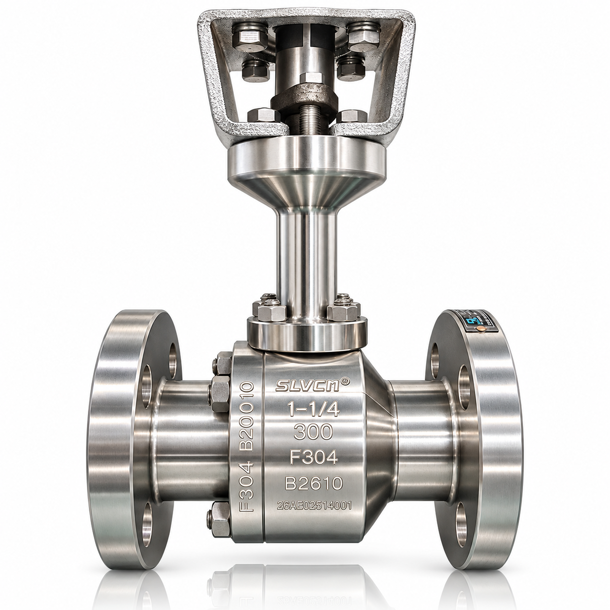 Pneumatic Cryogenic Forged Ball Valve with Solenoid Valve