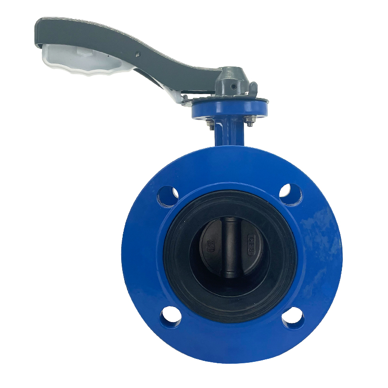 Flanged Butterfly Valve with Lever Handle