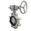 gearbox operated butterfly valve