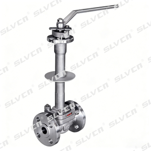 Cryogenic Top Entry Floating Ball Valve with Extended Stem