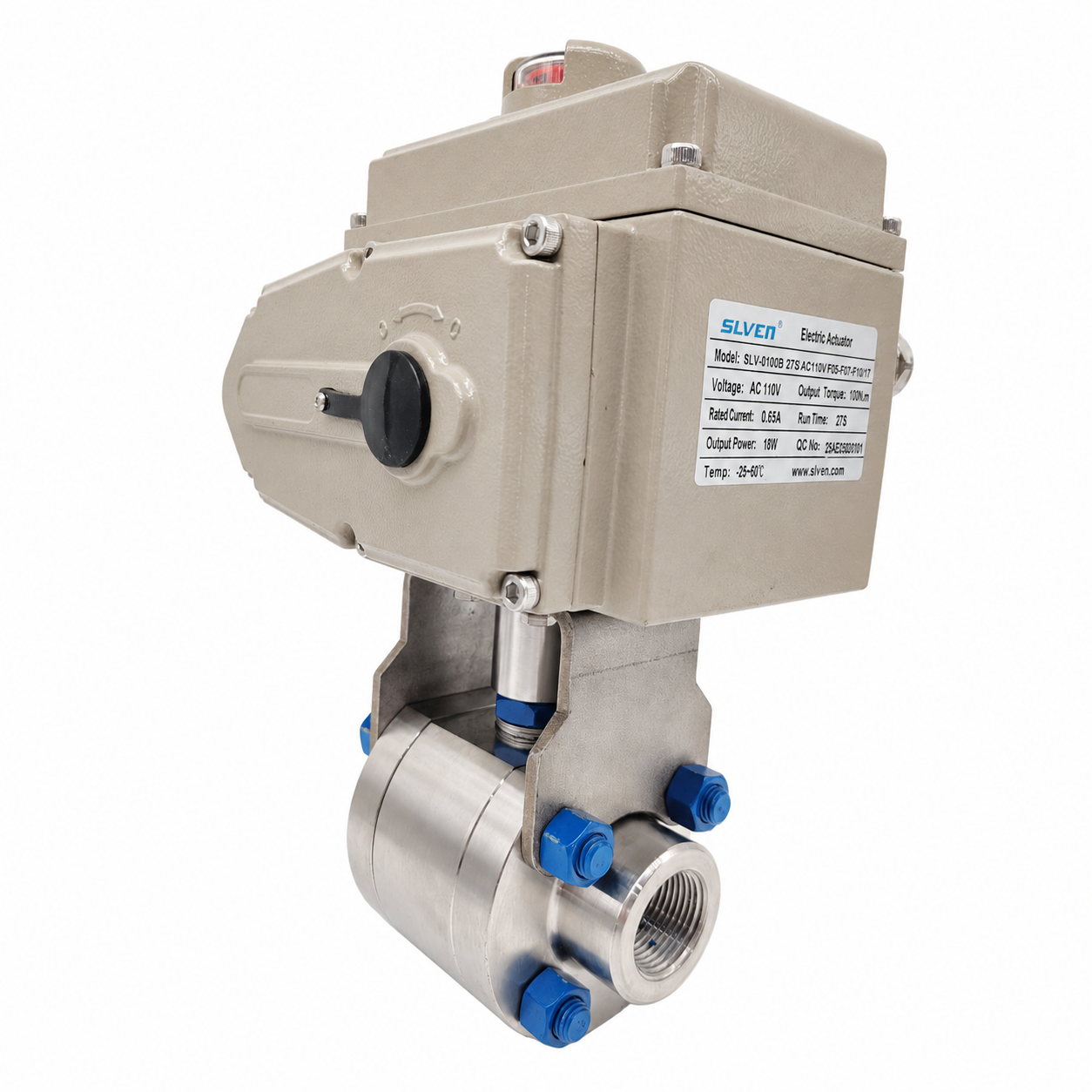 Electric High Pressure Forged Ball Valve