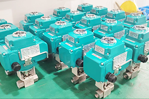 Electric High Pressure Ball Valve