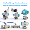 sanitary ball valve manufacturers