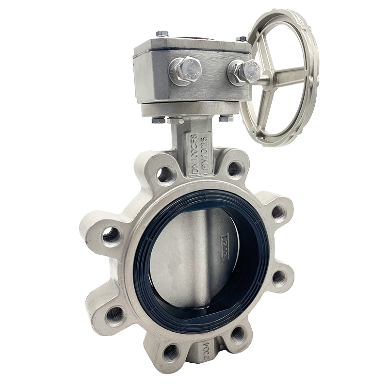 butterfly valve semi lug type
