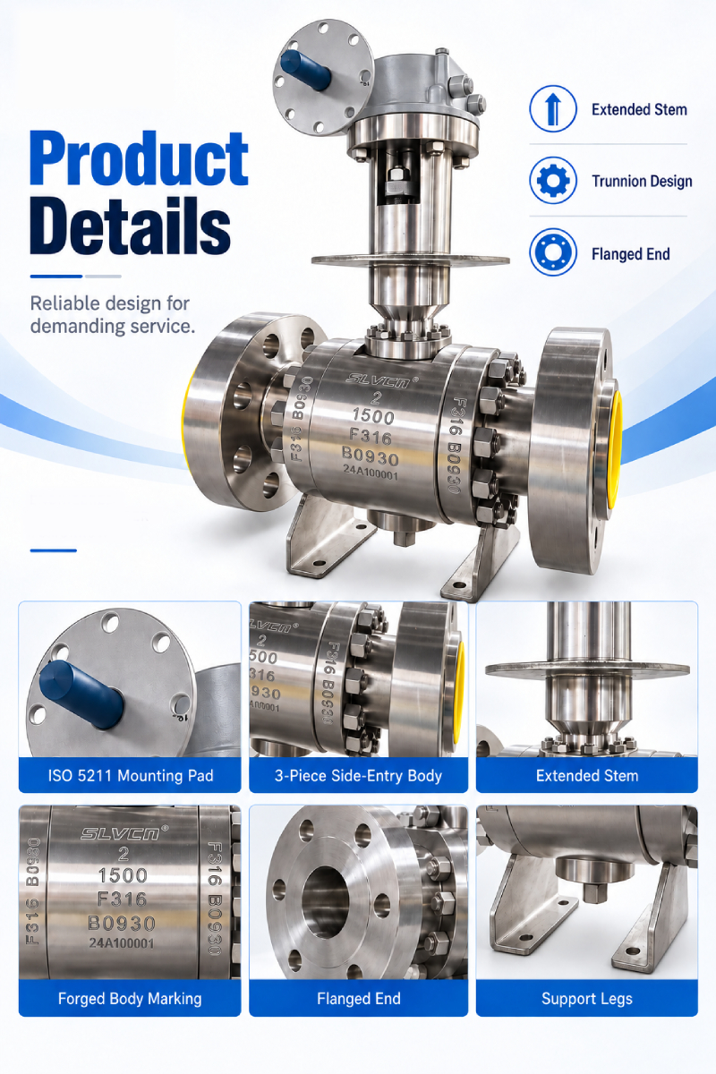 Class 1500 High Pressure Cryogenic Trunnion Mounted Ball Valve.jpg
