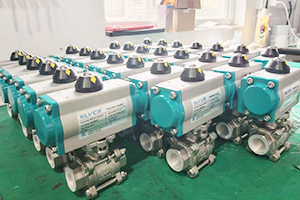 Pneumatic Threaded Ball Valve